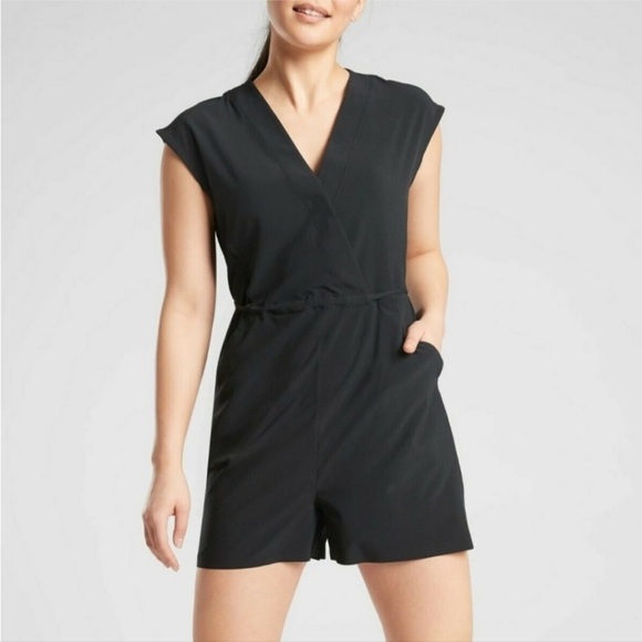 Athleta Pants - Athleta Marlow Romper-Black